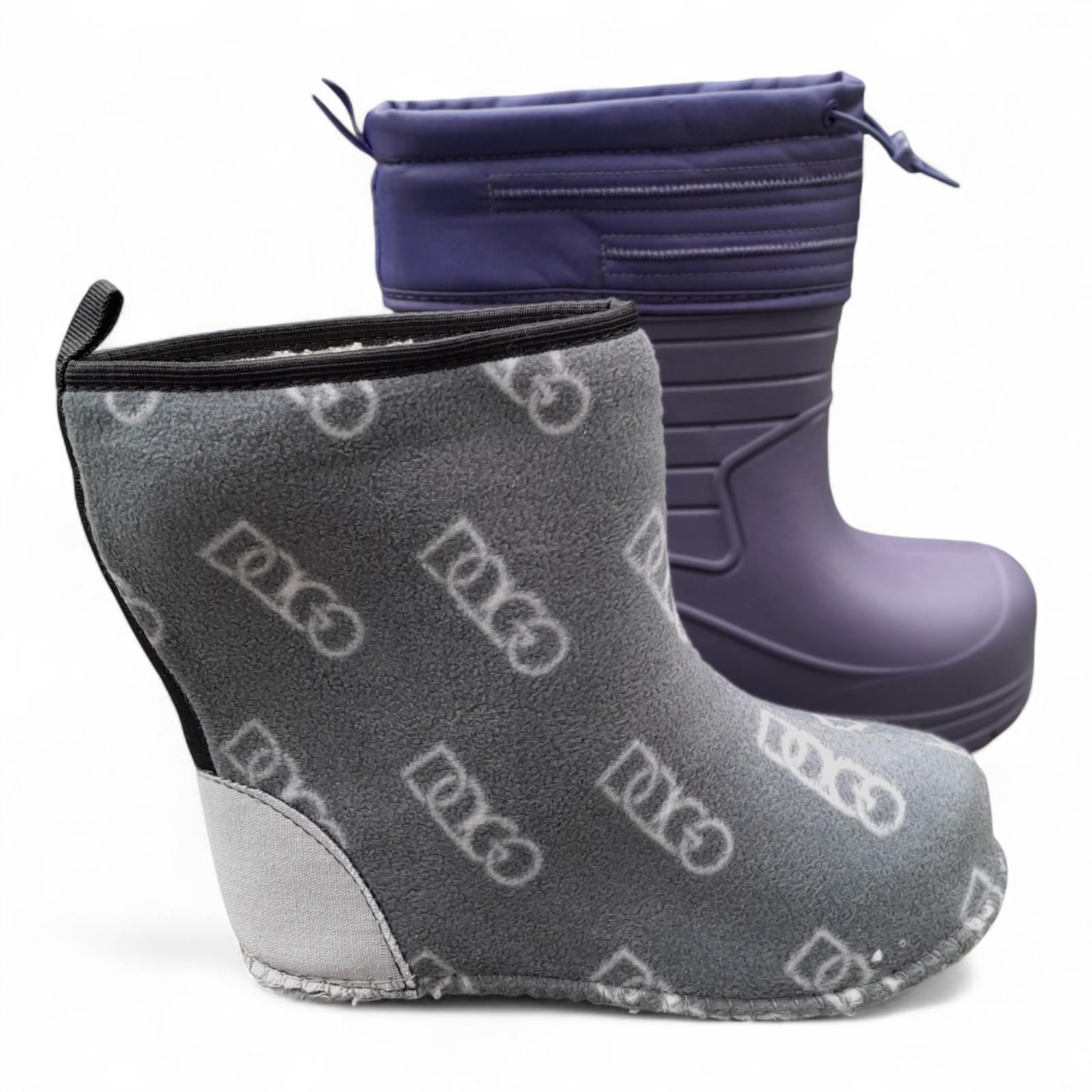 Чоботи утеплені жіночі dagostyle з ЕВА-піни р. 41 26,5 см Синій (2770391847) - фото 7