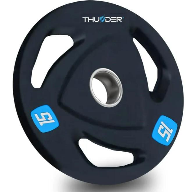Диск олимпийский Thunder 15 кг (OLYMPIC-PLATE-15KG)