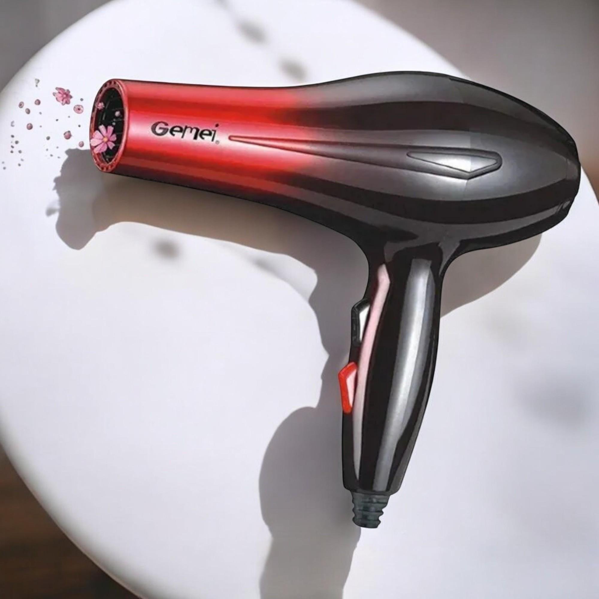 Фен Gemei GM-1719 для укладки и сушки волос с насадкой-концентратором 1800W (Н_GM1719) - фото 4