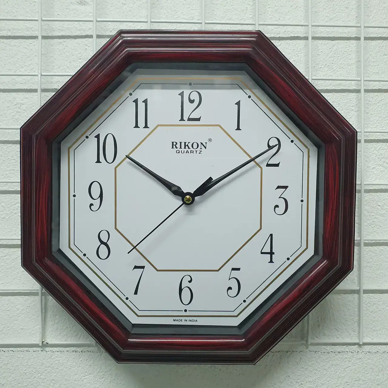 Годинник настінний RIKON 4851 Maroon off White (26760129)