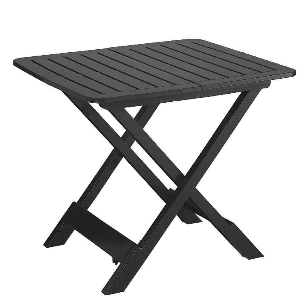 Стол раскладной Progarden TEVERE 79x72x70 см Антрацит (2815)