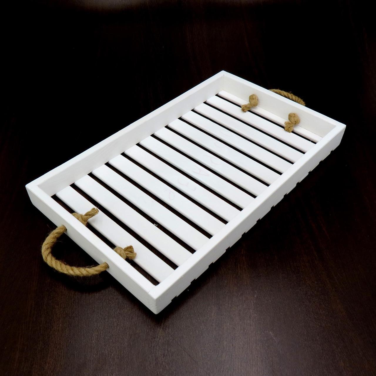 Піднос дерев'яний Буйон Зефір (ПДС-000120) - фото 5 Піднос дерев'яний Буйон Зефір (ПДС-000120) - фото 5