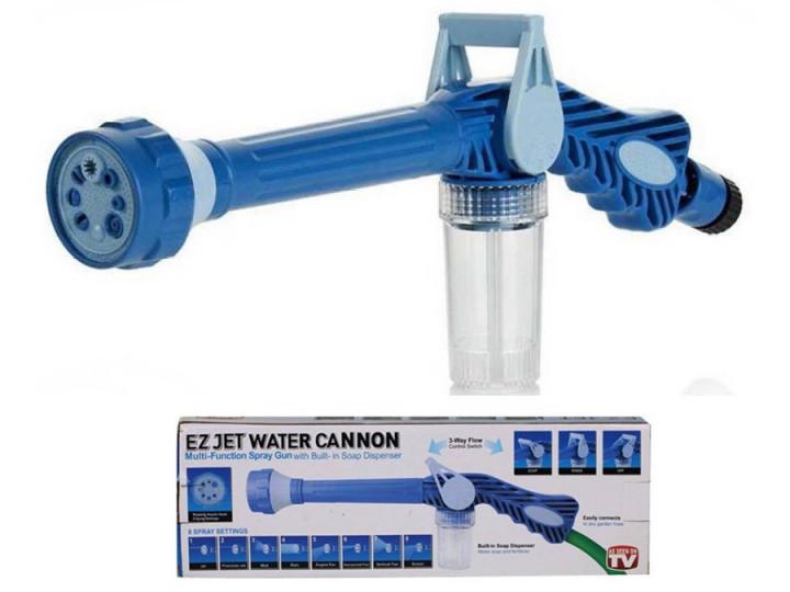 Розпилювач Ez Jet Water Cannon для води під тиском на шланг Синій - фото 4