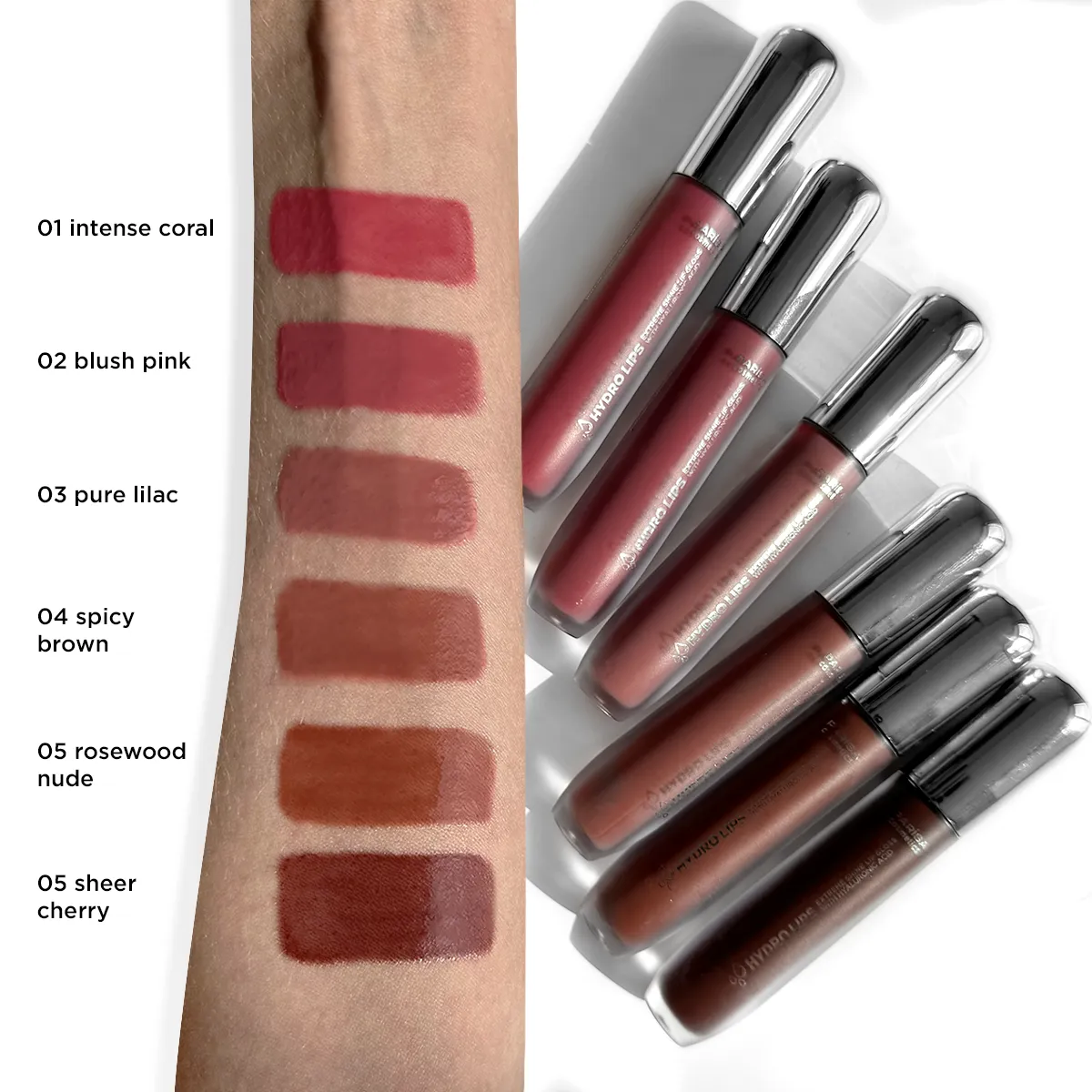 Блеск для губ PARISA COSMETICS Hydro Shine Lip Gloss РНL-06 №04 Spicy Brown - фото 5