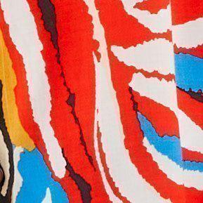 Сорочка жіноча Benetton 5ezddq00o M Червоний - фото 4