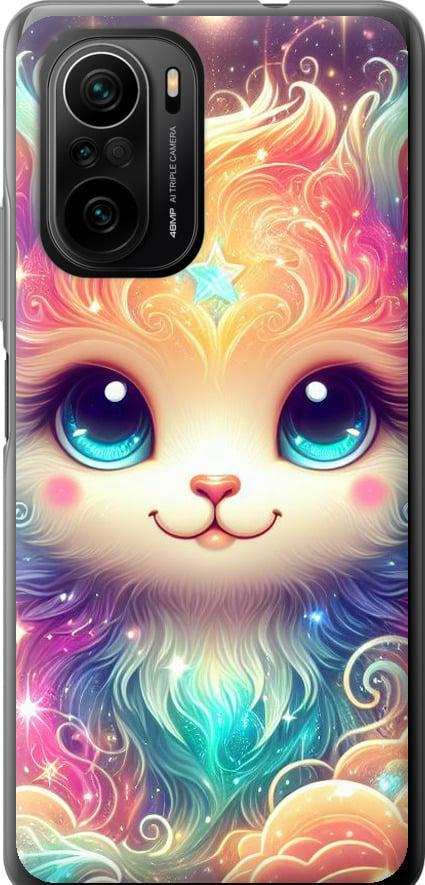 Чехол на Xiaomi Poco F3 Сказочный котенок (5813u-2280-42517)