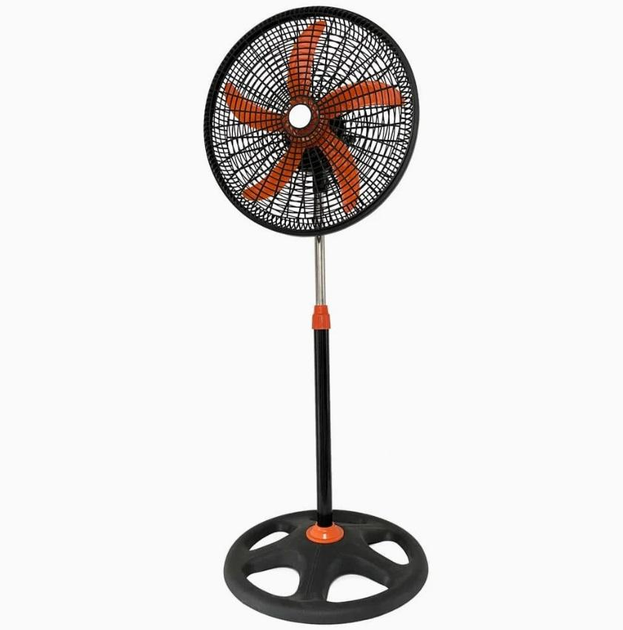 Вентилятор підлоговий з автоповоротом Rainberg RB-1802 з лопастями (27420137)