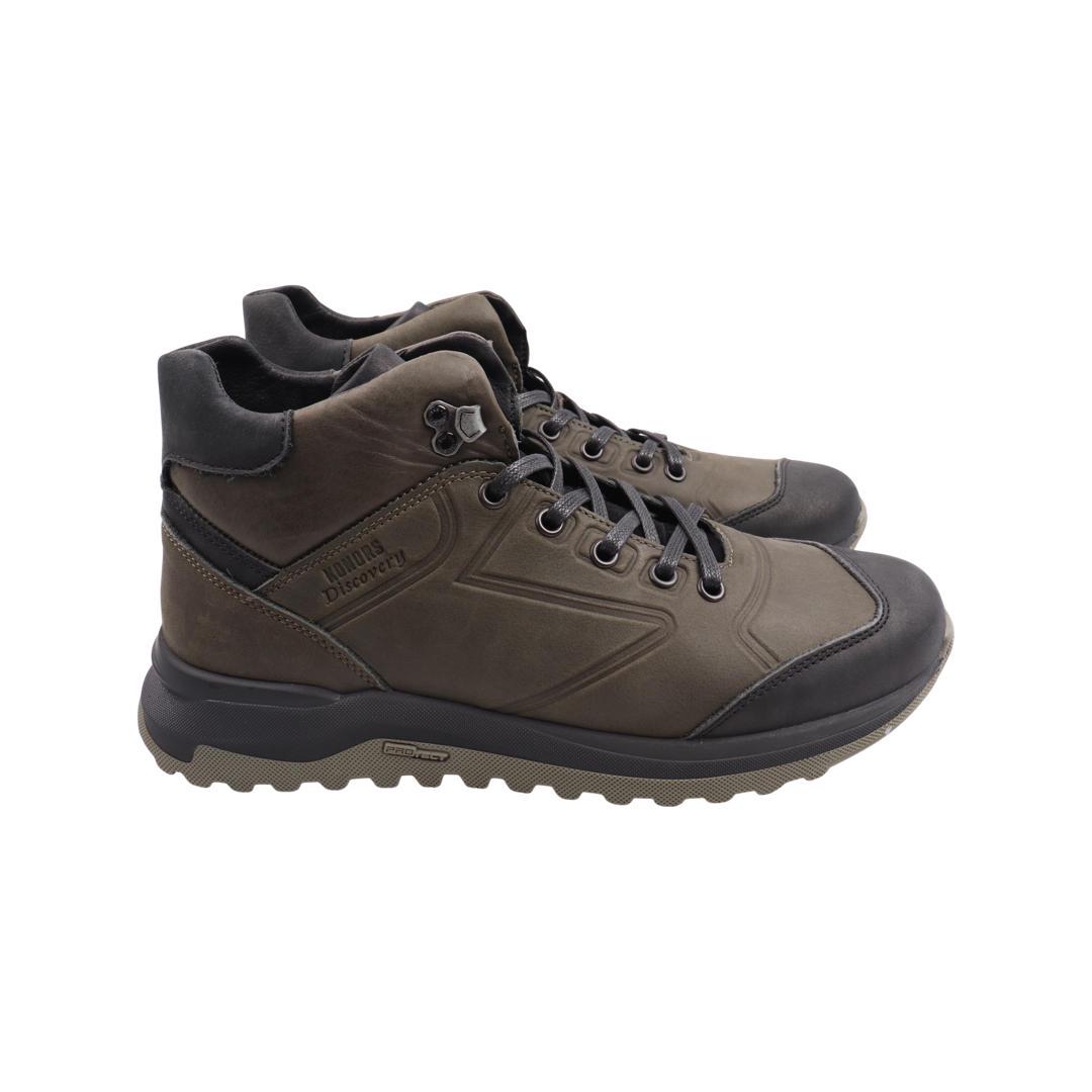 Ботинки мужские Konors из нубука р. 43 Зеленый (653-23ZHS)