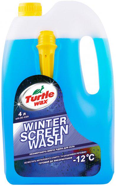 Омивач скла зимовий Turtle Wax W-4050 цитрус з лійкою 4 л