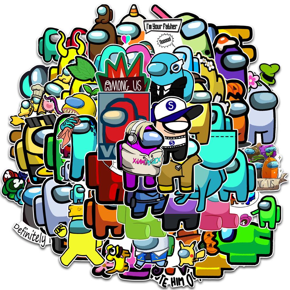 Стикеры виниловые №2 50 шт. (10279)