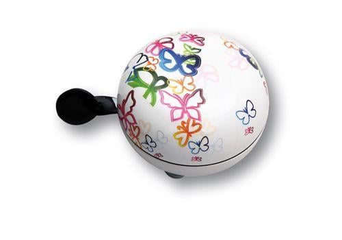 Дзвоник на велосипед Green Cycle Дінг-Донг GBL-458 BEL-44-35 d 80мм Метелики (BEL-44-35)