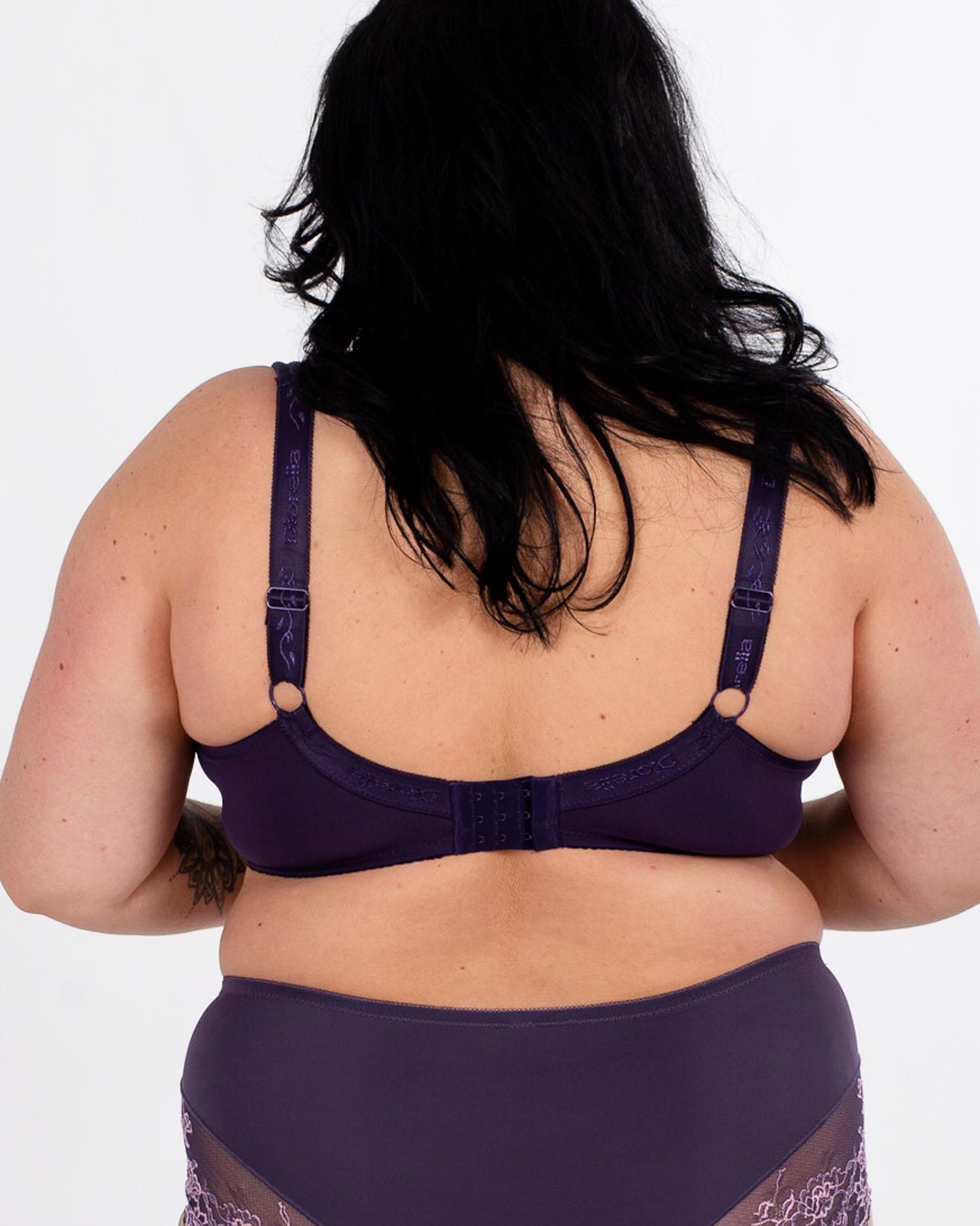 Бюстгальтер с косточками Diorella полупоролон 90H Фиолетовый (5018) - фото 2 Бюстгальтер с косточками Diorella полупоролон 90H Фиолетовый (5018) - фото 2