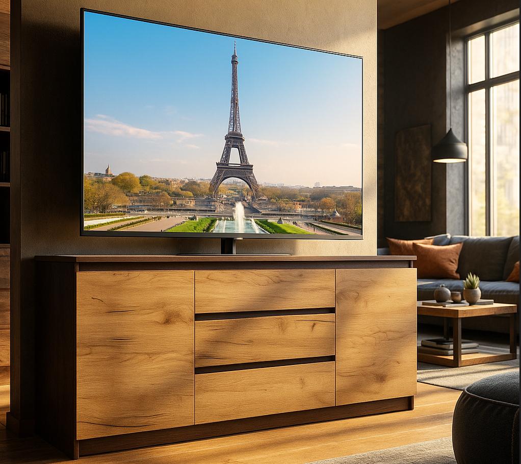 Комод Майстер Форм Брайт 1800х376х730 мм Венге магія/Дуб крафт золотий (33123) - фото 1