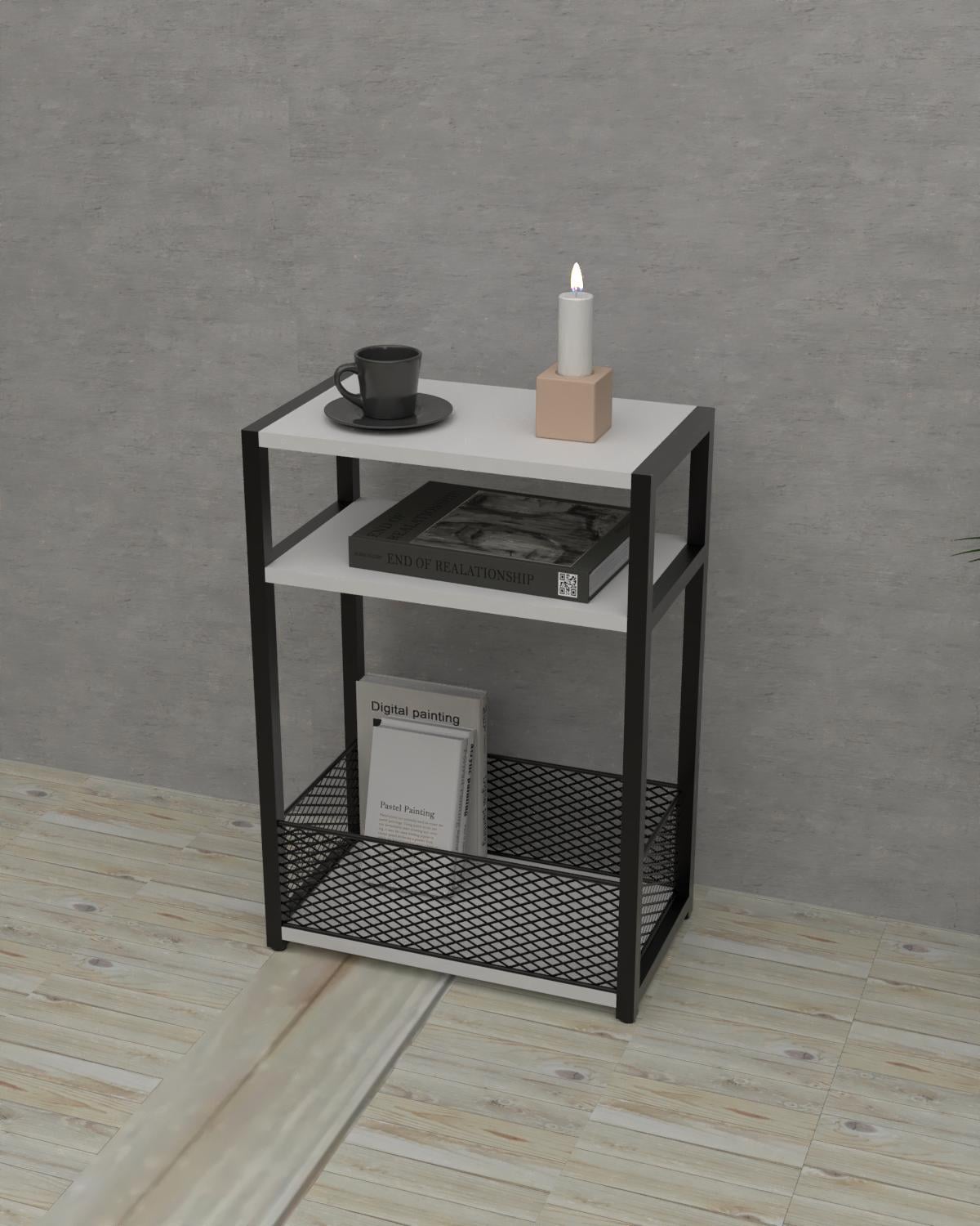 Журнальный столик-этажёрка EcoLoft Мервин DSP-1451-7 в стиле лофт (34125338)