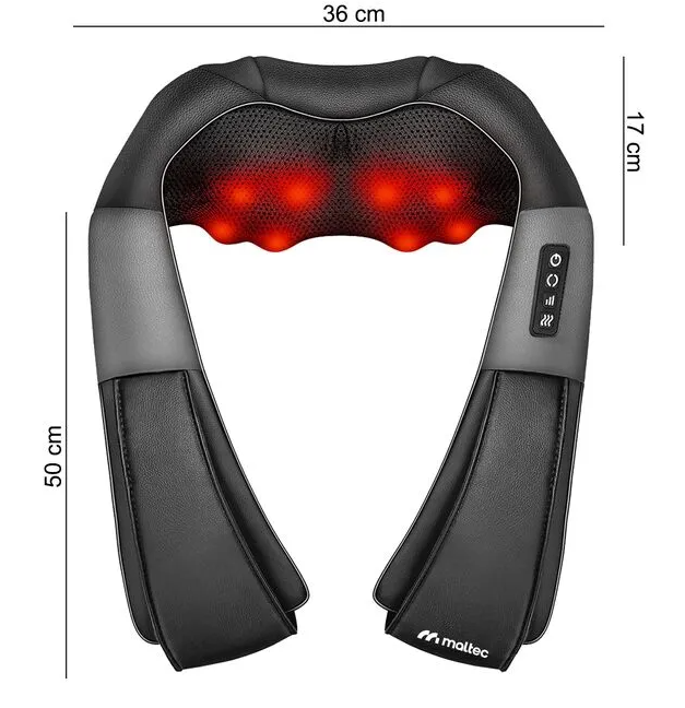 Массажер для шеи/плеч и спины Maltec PRO-Comfy30W-02 - фото 3
