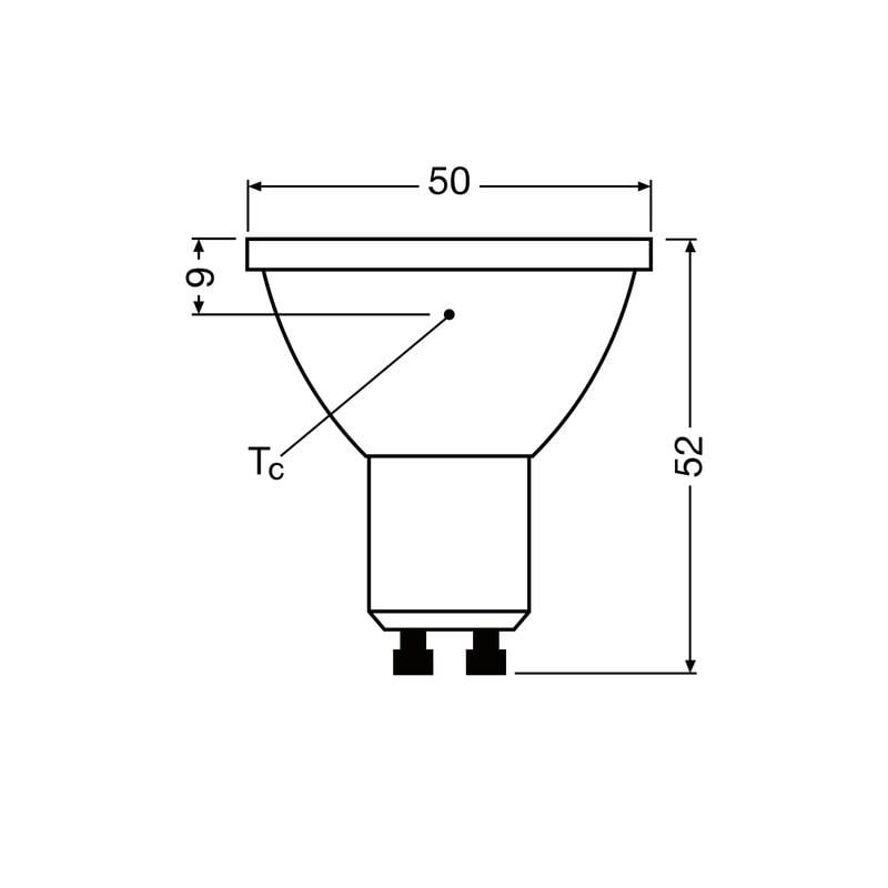 Лампа LED Ledvance PAR16 7W 230V 750lm 4000K GU10 DIM 50x52 мм рефлекторна (4099854456497) - фото 6 Лампа LED Ledvance PAR16 7W 230V 750lm 4000K GU10 DIM 50x52 мм рефлекторна (4099854456497) - фото 6