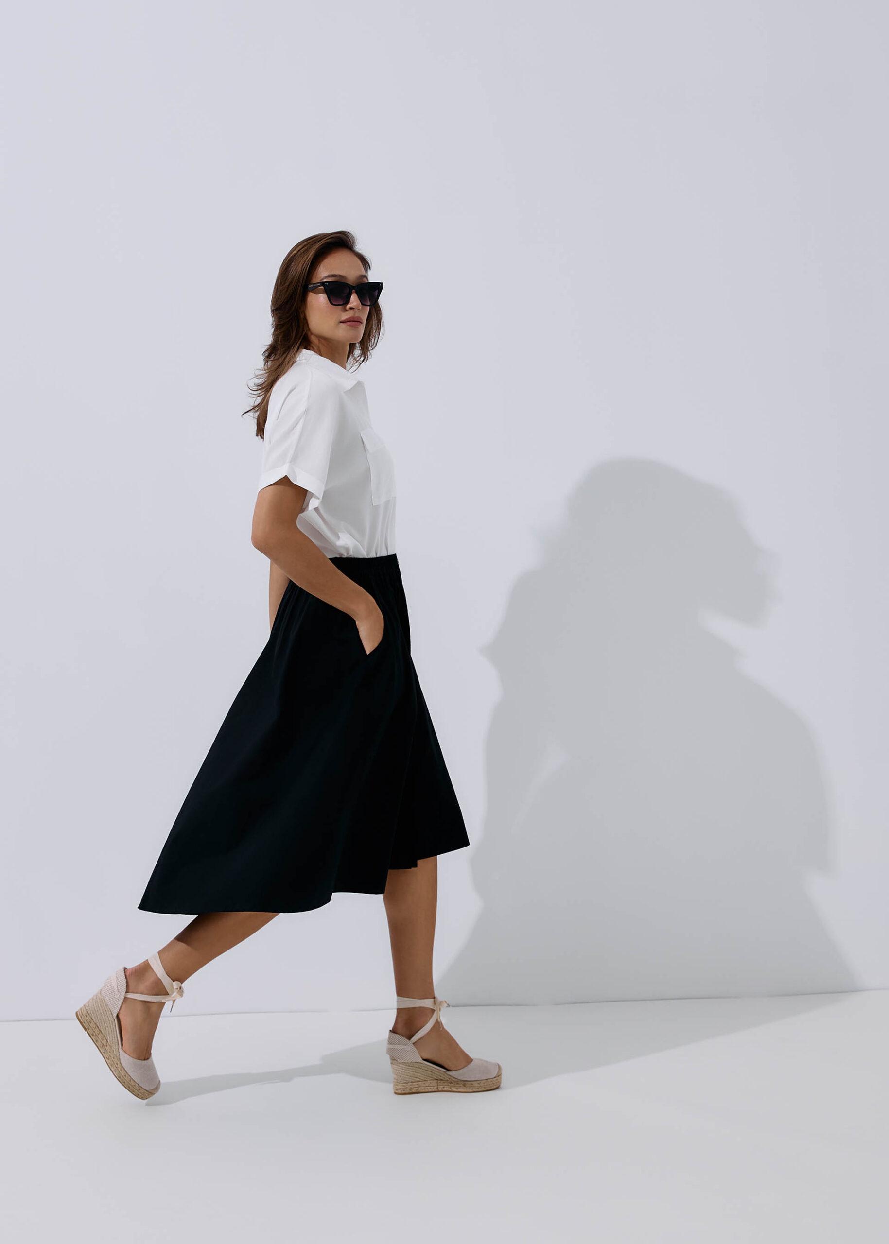 Юбка-клеш женская Diverse NIRAIA M Черный (5905384145017) - фото 2 Юбка-клеш женская Diverse NIRAIA M Черный (5905384145017) - фото 2