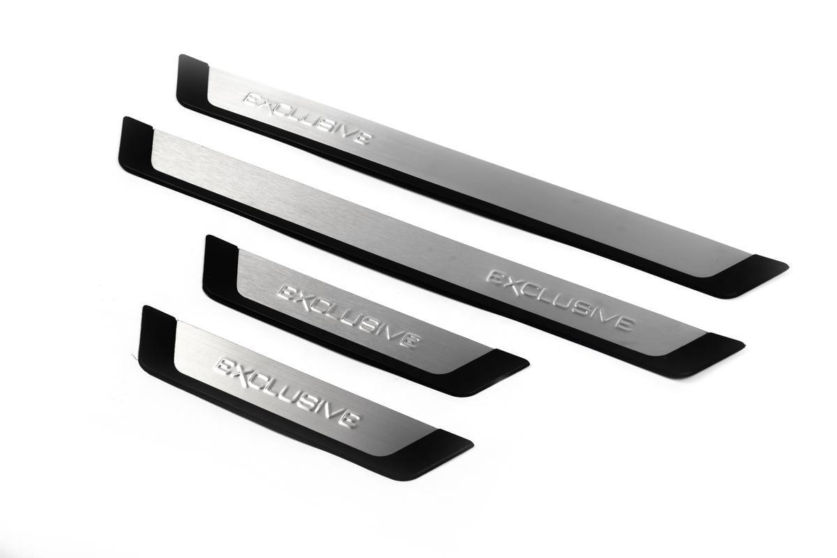 Накладки на пороги Omsa Line Flexill Skoda Octavia III A7 2013-2019 4шт. 49047 Накладки на пороги Omsa Line Flexill Skoda Octavia III A7 2013-2019 4шт. 49047