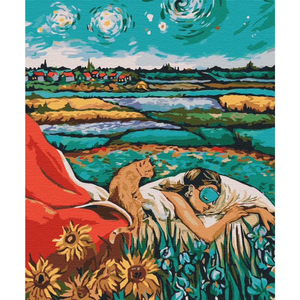 Картина за номерами Brushme Зоряна Одрі BS51588 40x50 см (RLT30676) Картина за номерами Brushme Зоряна Одрі BS51588 40x50 см (RLT30676)