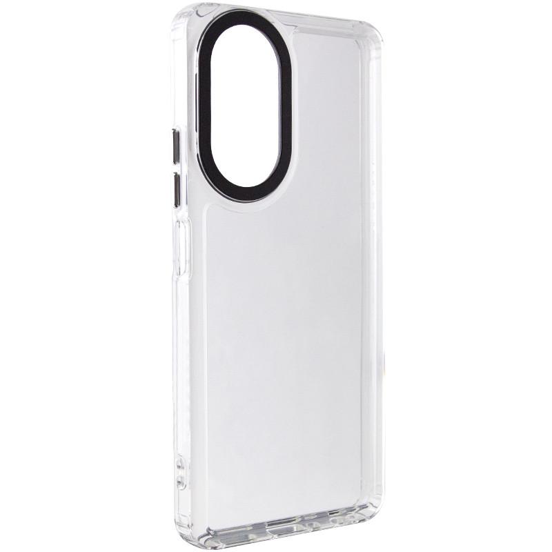 Противоударный чехол TPU+PC Colorside для Oppo A58 4G Прозрачный