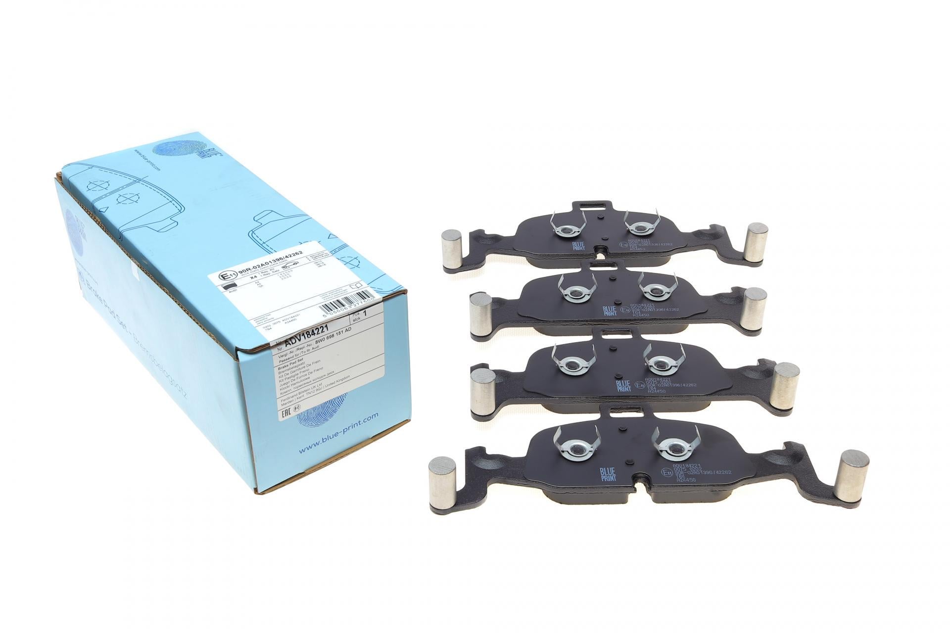 Тормозные колодки передние BLUE PRINT для Audi A4/A5/A6/A7/Q5 15- (ADV184221)