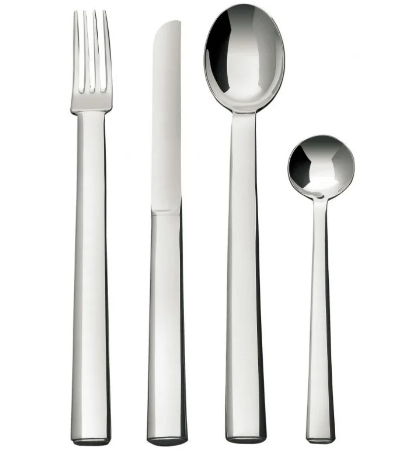 Набор столовых приборов Alessi Rundes Modell на 6 персон 24 шт. (JH01S24)
