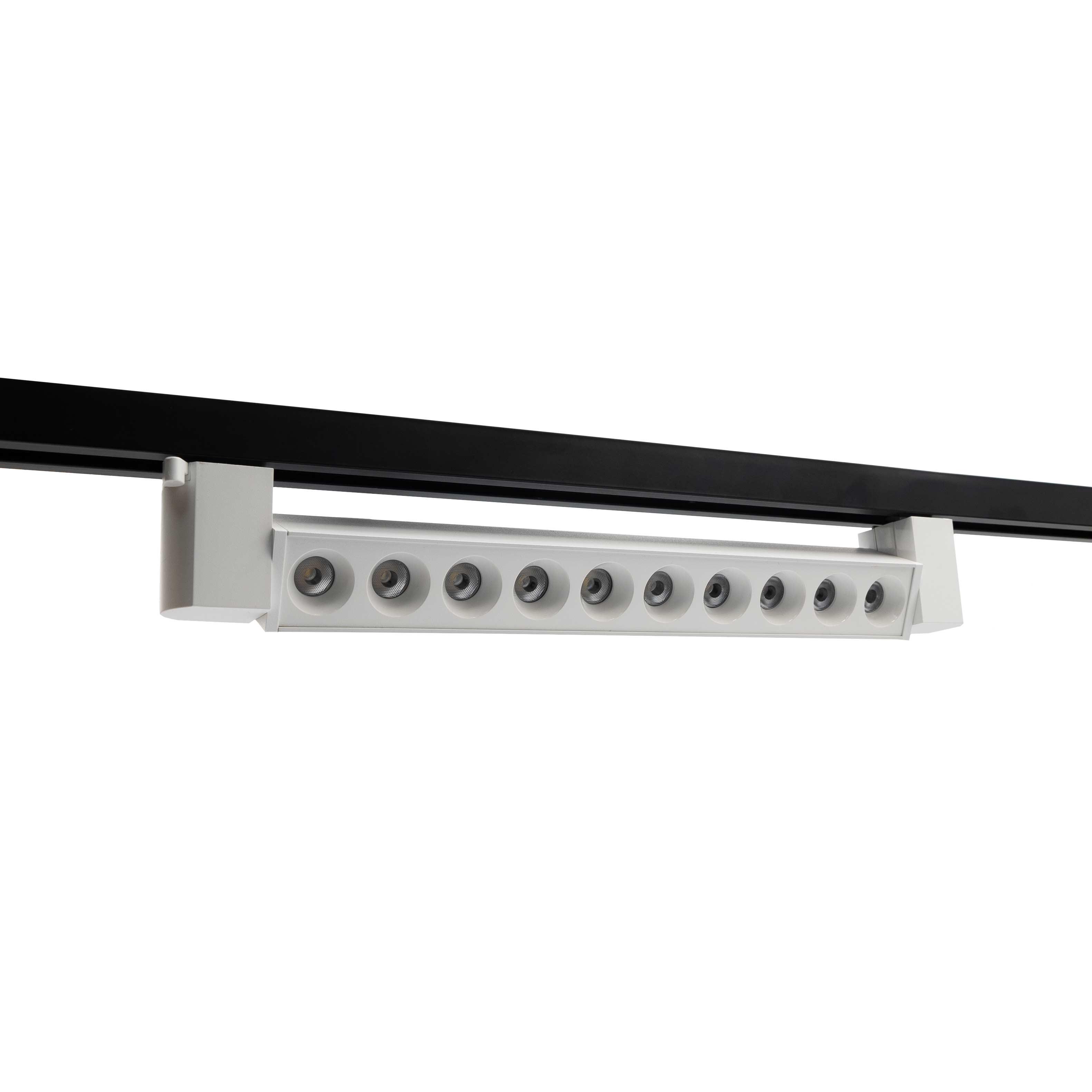 Трековий світильник поворотний Prolum M27 Series-RGL 4000К 220V 20W Білий (28925708) - фото 3 Трековий світильник поворотний Prolum M27 Series-RGL 4000К 220V 20W Білий (28925708) - фото 3