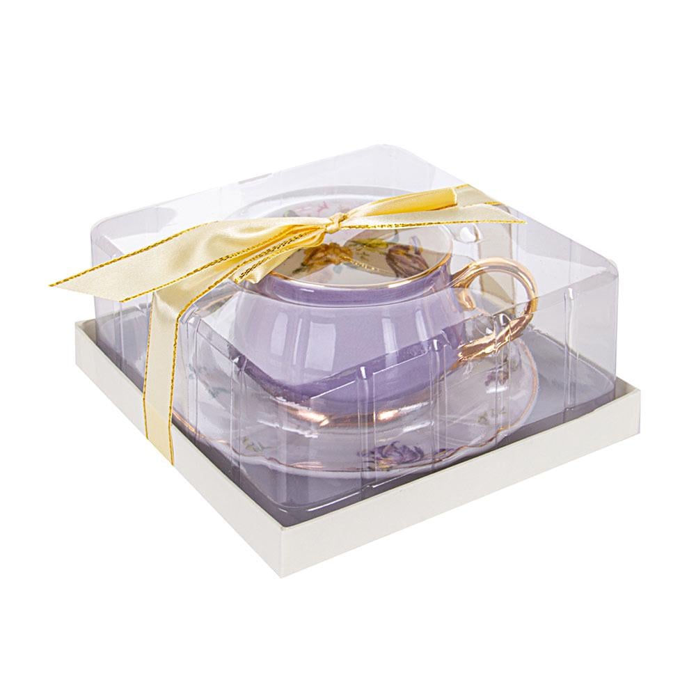 Чашка чайная фарфоровая с блюдцем Lefard 975-028 200 мл - фото 4 Чашка чайная фарфоровая с блюдцем Lefard 975-028 200 мл - фото 4