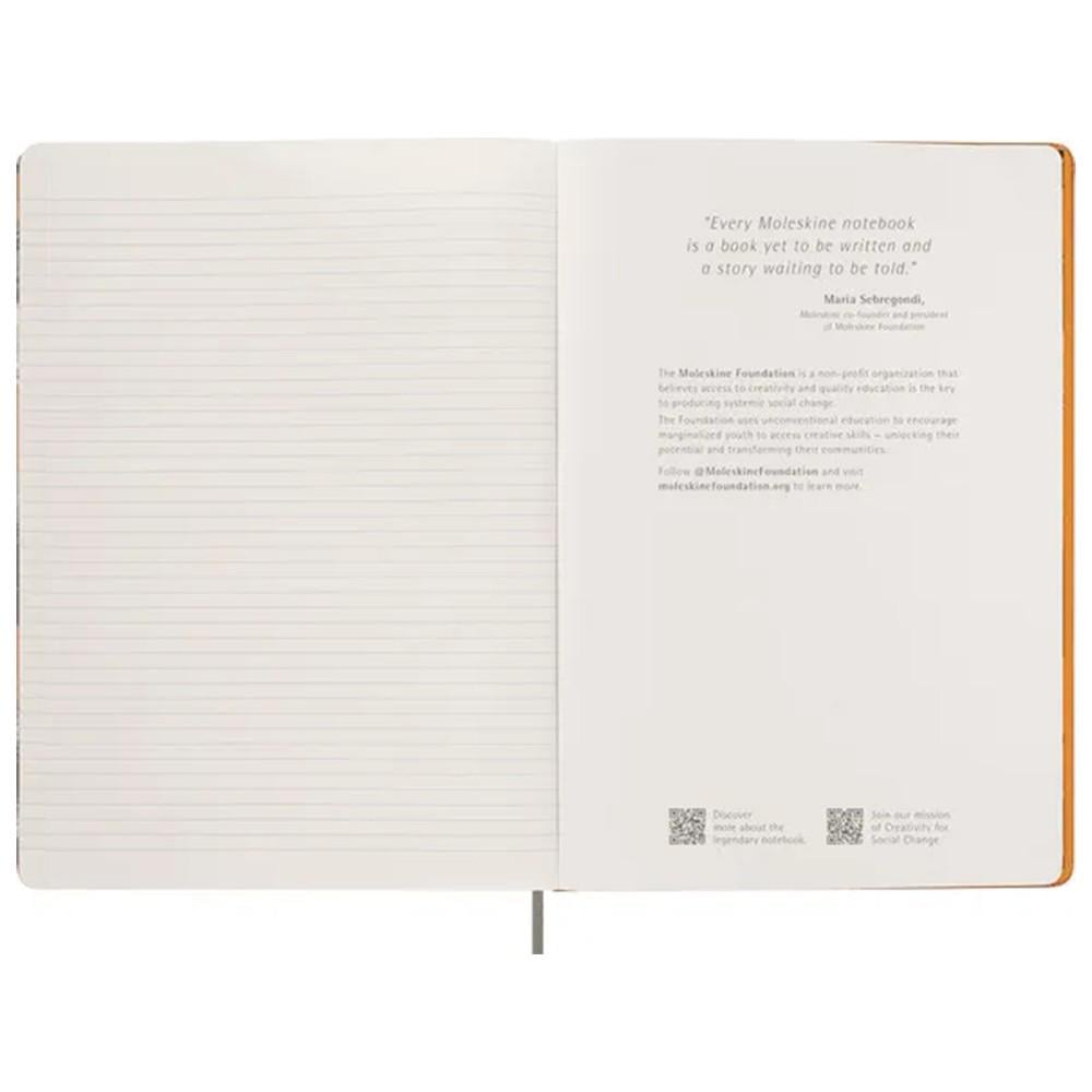 Записная книжка Moleskine Year of the Tiger А4 средний линия шелк + бокс Коричневый (LECNYTIGCLT) - фото 8