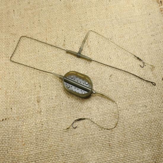 Оснастка карповая ORANGE #44 Boat Flat Metod Leadcore для бойла 60 г (3KB1777)