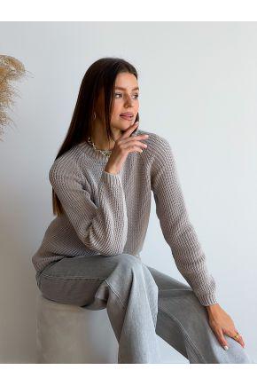 Джемпер ART KNIT Cotton L/XL Льняний (27021) - фото 2