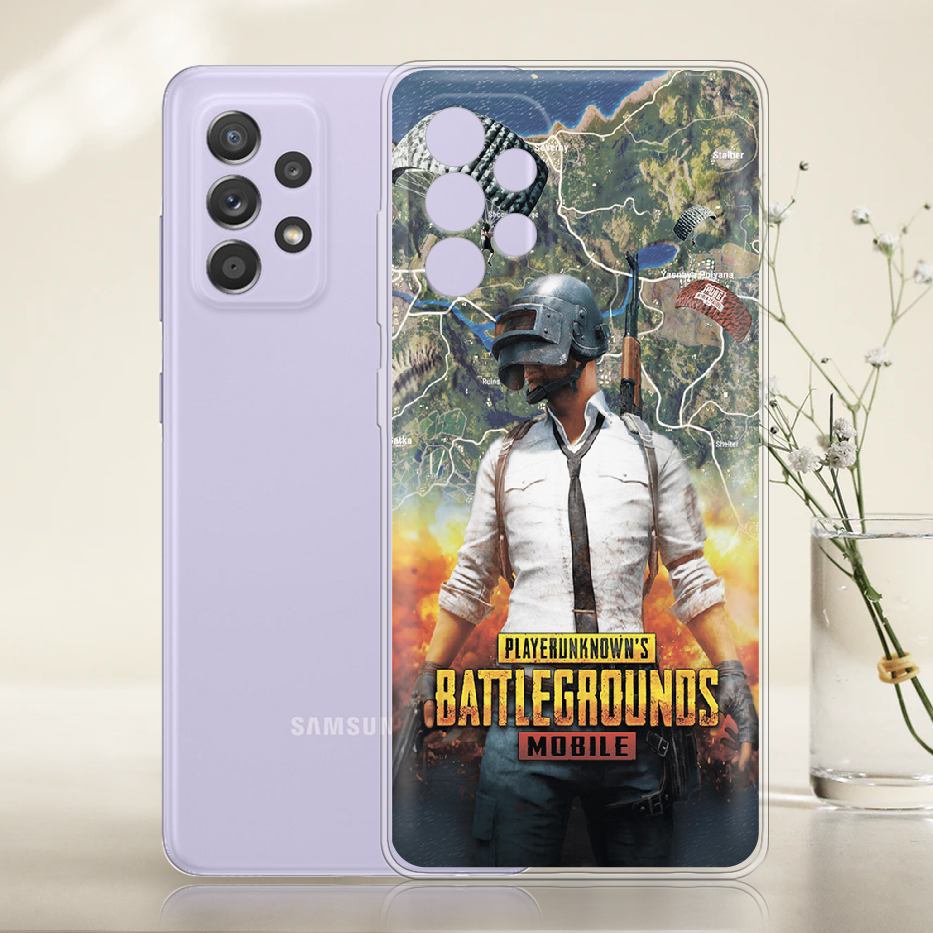 Чохол BoxFace Samsung A525 Galaxy A52 PUBG Mobile Прозорий силікон (42075-up2309-42075) - фото 2