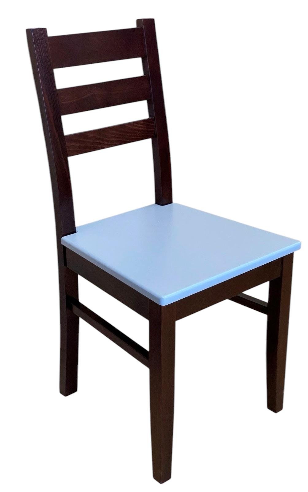 Стілець обідній Скіф ЖУР-1 дерев'яний Горіх/Сірий (25763173)