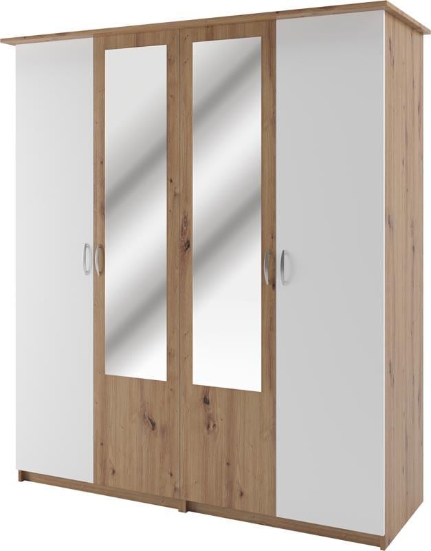 Спальня Ким Світ Меблів Дуб Артизан/Белый (161-337) - фото 2 Спальня Ким Світ Меблів Дуб Артизан/Белый (161-337) - фото 2