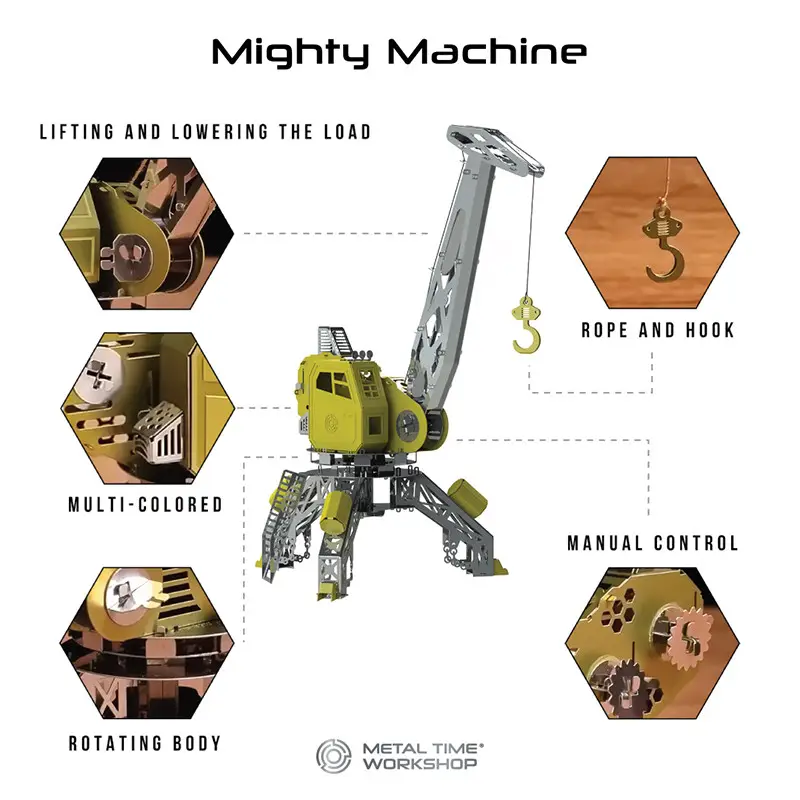 Коллекционная модель Metal Time Mighty Machine MT055 - фото 4