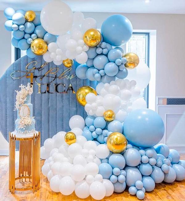 Арка из шаров 144 шт. Blue/White (13227467)