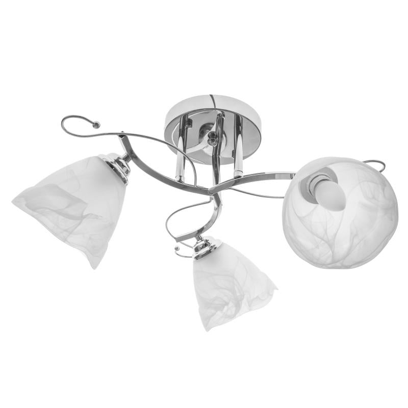 Люстра стельова класична Brille LK-617S/3 E27 CH