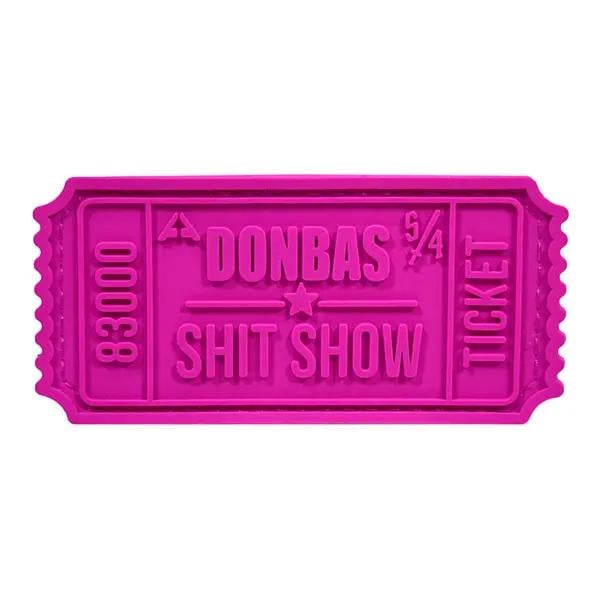 Патч ПВХ Ticket Donbas Розовый (PATCH-041) Патч ПВХ Ticket Donbas Розовый (PATCH-041)