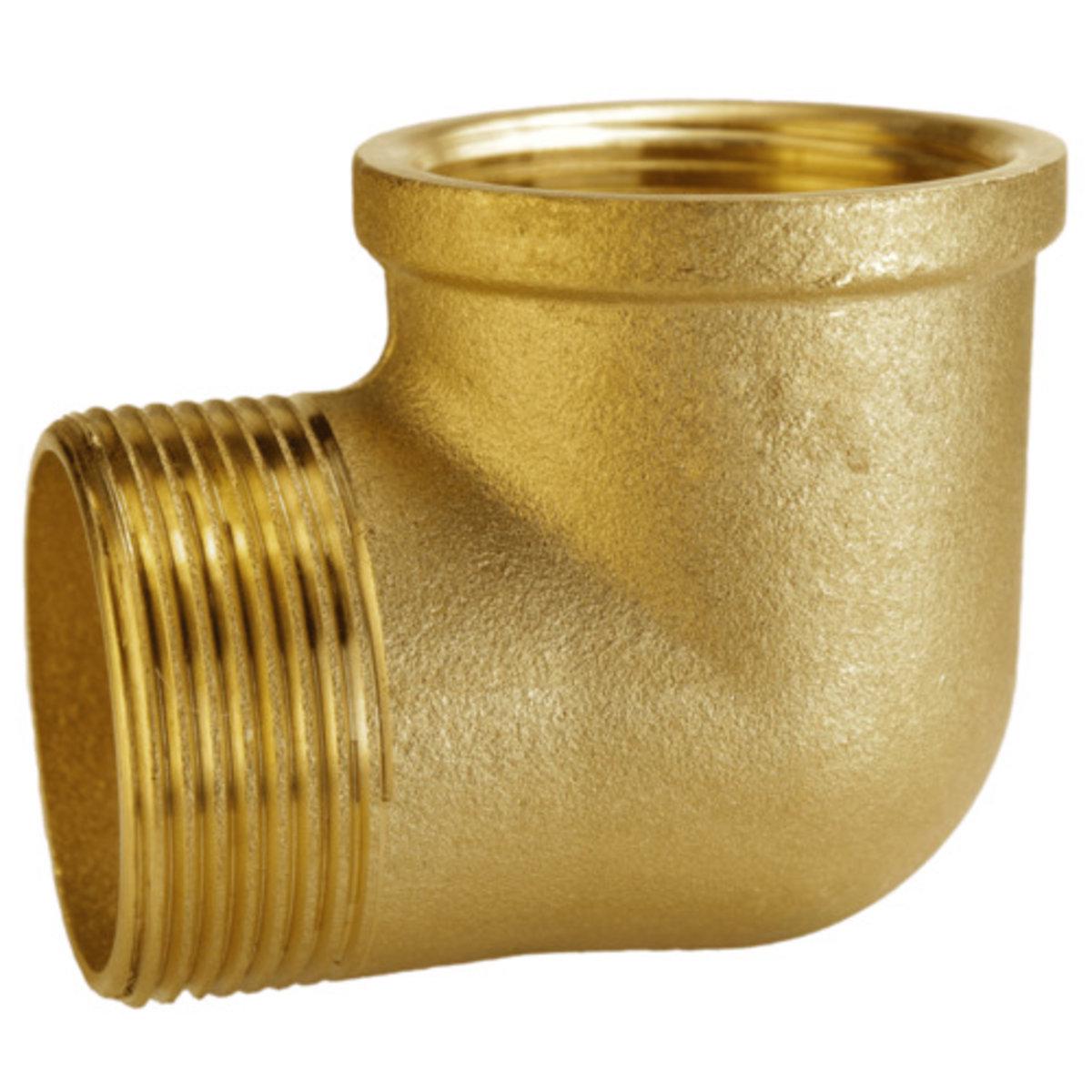 Колено латунное VA 1" В3 (PUD-А0150А)