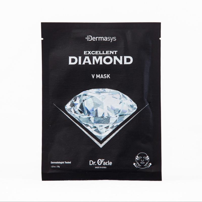 Маска для обличчя тканинна Dr. Oracle Excellent Diamond V Mask 1ea легкий заспокійливий (731149)