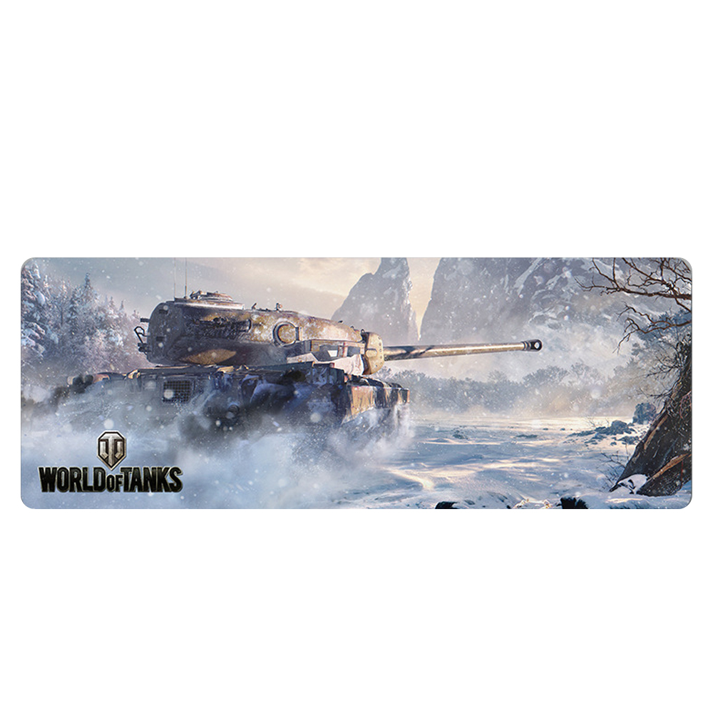 Килимок для миші ігровий World of tanks 21 нековзна основа 300х700х2 мм (YUT_V3431)