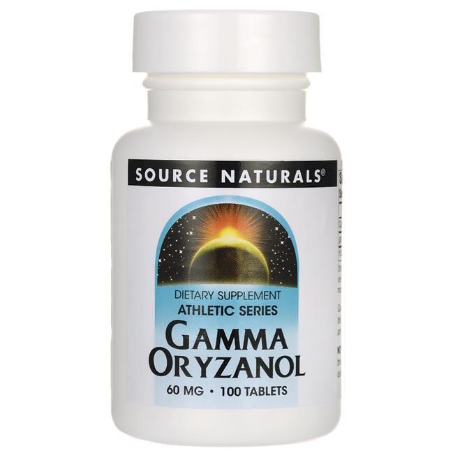 Антиоксидант Source Naturals Gamma Oryzanol 60 мг 100 Tabs