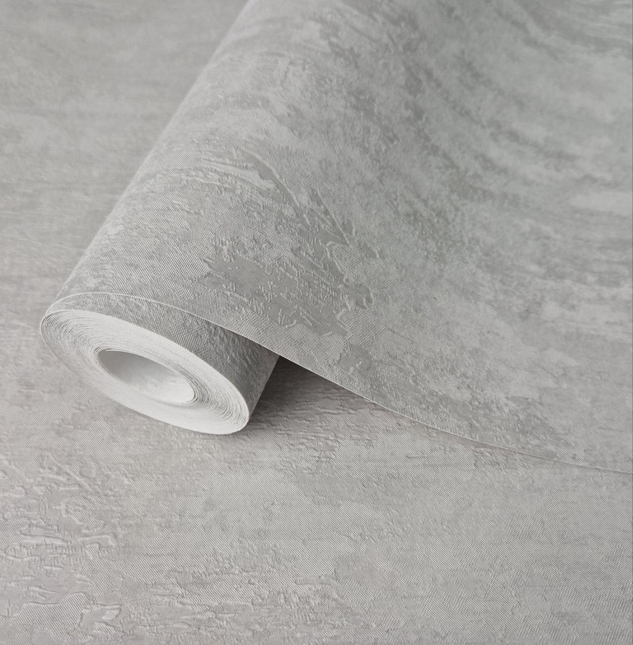 Шпалери вінілові Sintra 162-28 з рельєфним малюнком для вітальні/спальні/кабінету 1,06x10,05 м Сірий (2759146083)