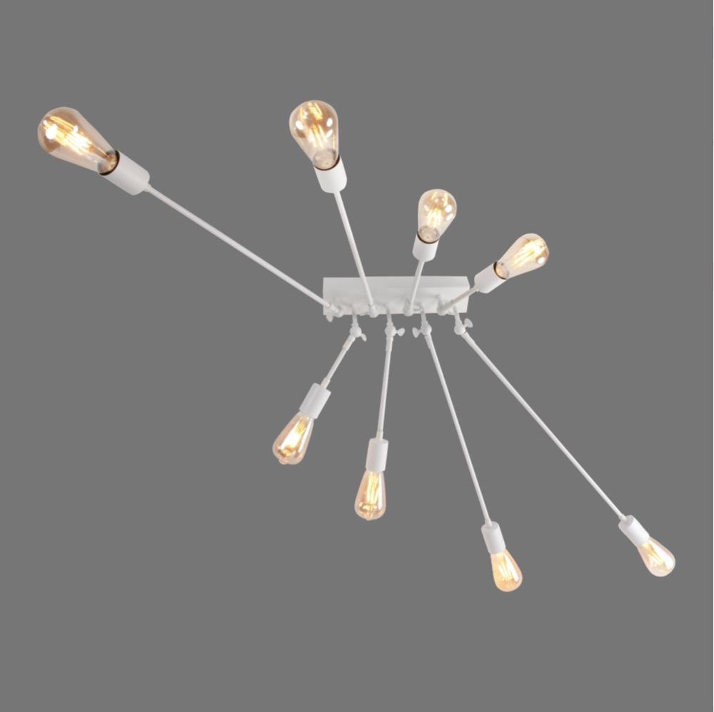 Люстра металлическая Sirius PR 1062/8 Белый (28686094)