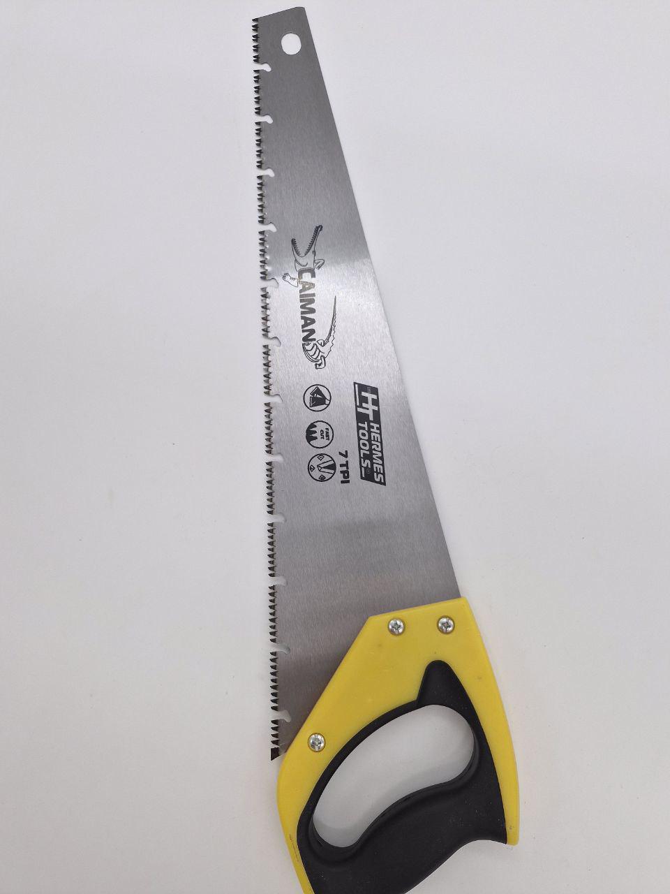 Ножовка по дереву HT HERMES TOOLS Caiman 450 мм (26-004) - фото 2 Ножовка по дереву HT HERMES TOOLS Caiman 450 мм (26-004) - фото 2