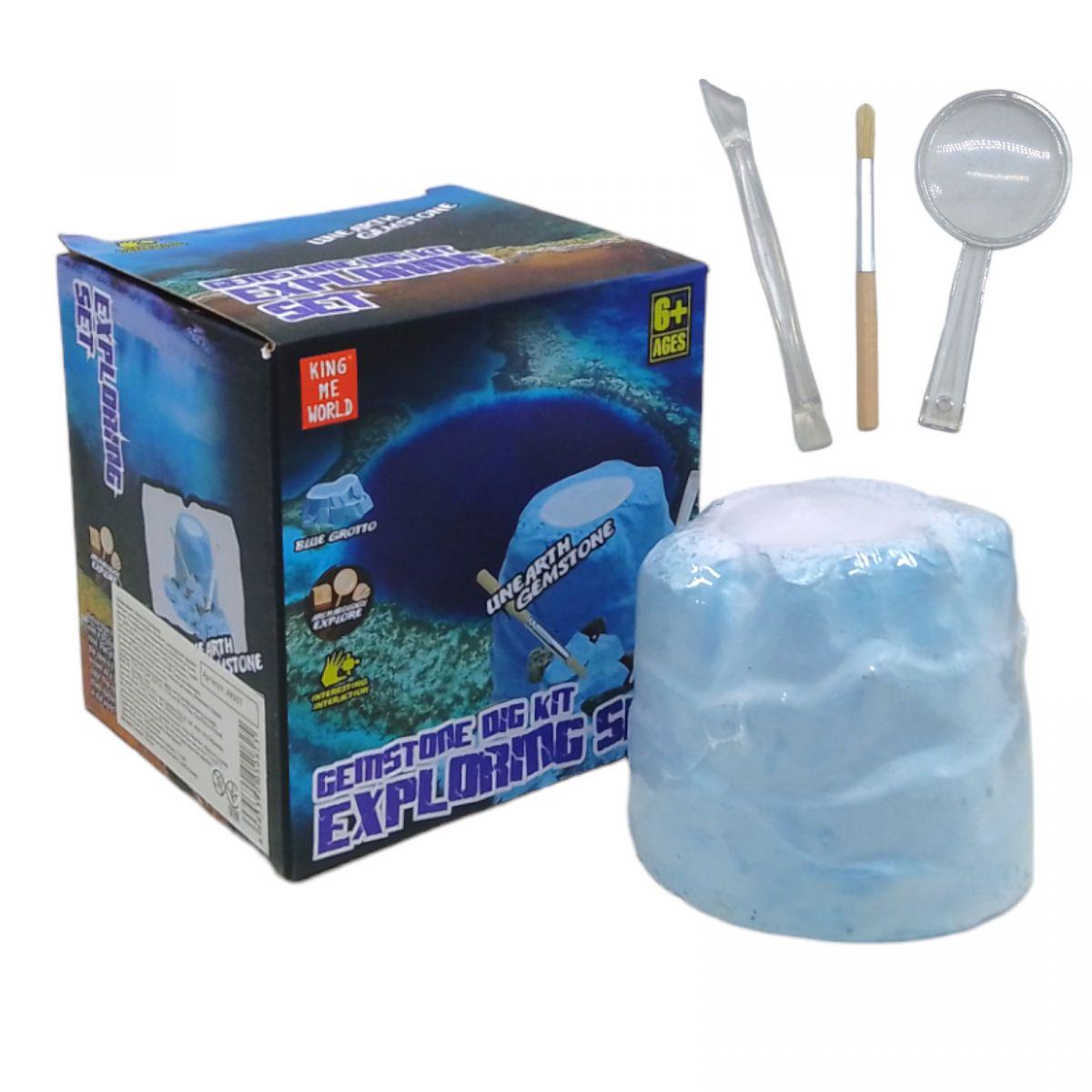 Набор для раскопок Grotto камни Blue (241274)