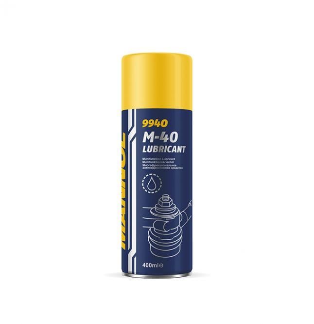 Смазка проникающая MANNOL M-40 Lubricant многофункциональная 9940 400 мл (102136)