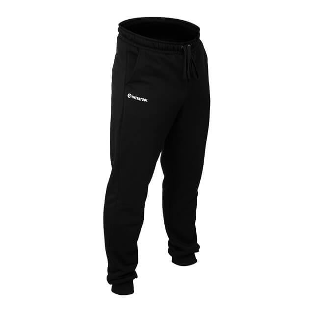 Брюки Intertool SP-4008 трикотаж S Черный