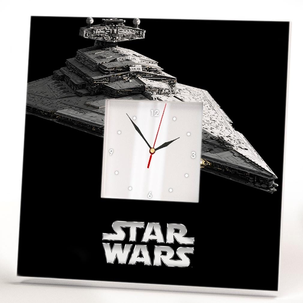 Часы авторские "Звездные войны" 260x260 мм (C03457)
