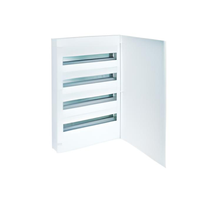 Щит модульный накладной Hager Golf для внешней установки с белой дверцей на 48 модулей (VS412РD)